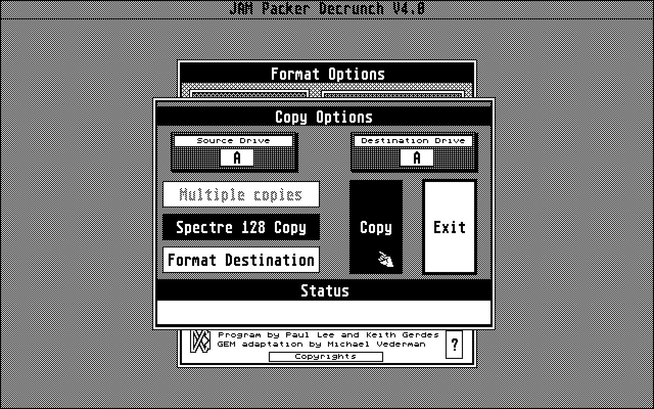 DC Format atari screenshot